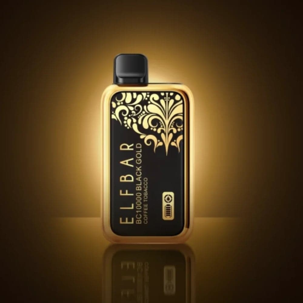 Elfbar BC10000 Black Gold – Pod Descartável Edição Limitada - Imagem 2