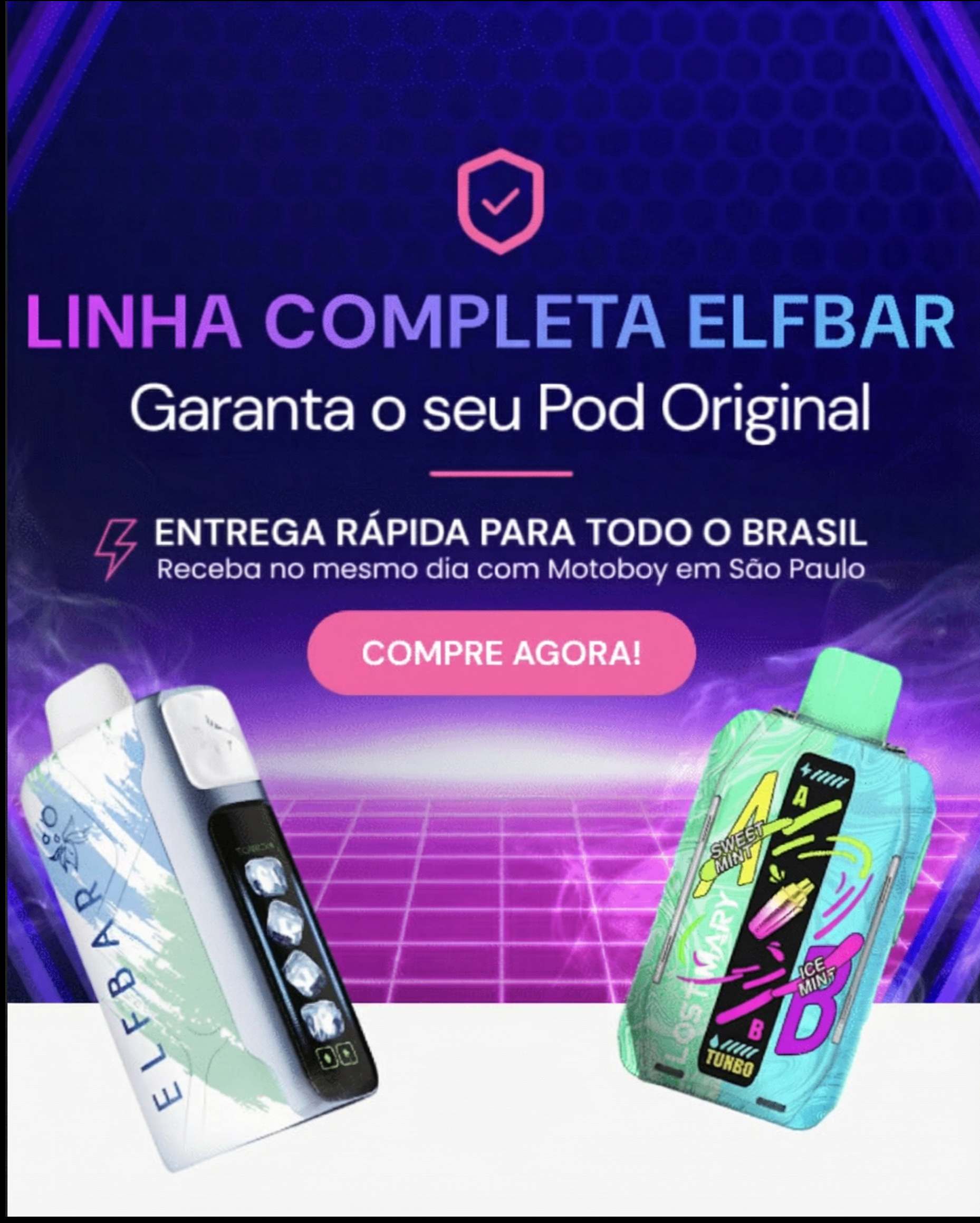 LINHA COMPLETA ELFBAR
