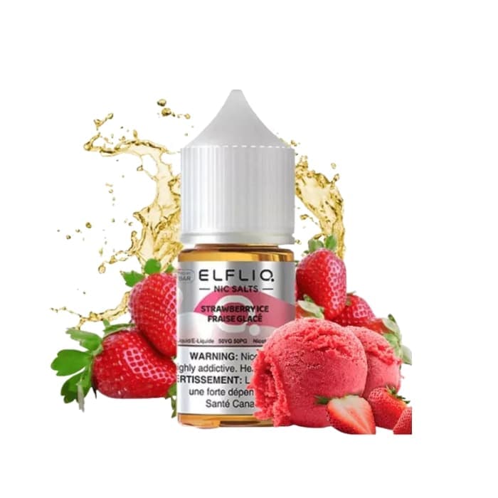 Elfbar Juice Strawberry Snoow 30ml/35mg – ELFLIQ