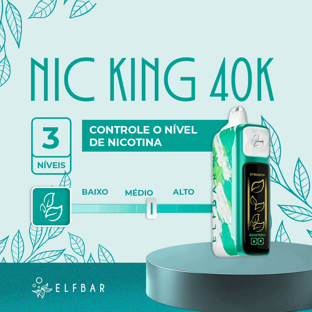 Elfbar Nic King 40K – Pod Descartável
